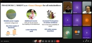 AIDA organised a National Webinar on PM KUSUM Yojana/ MSKVY 2.0