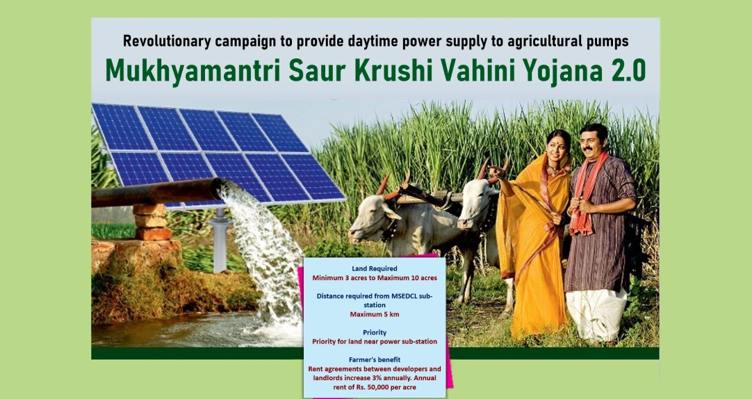 Webinar on Mukhya Mantri Saur Krushi Vahini Yojana 2.0’ (MSKVY 2.0) (Under PM Kusum Yojana) by the Govt. of Maharashtra.