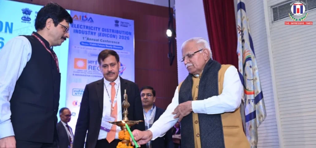 Minister Manohar Lal Inaugurates EDICON 2026, calls for financially strong DISCOMs and improved consumer services